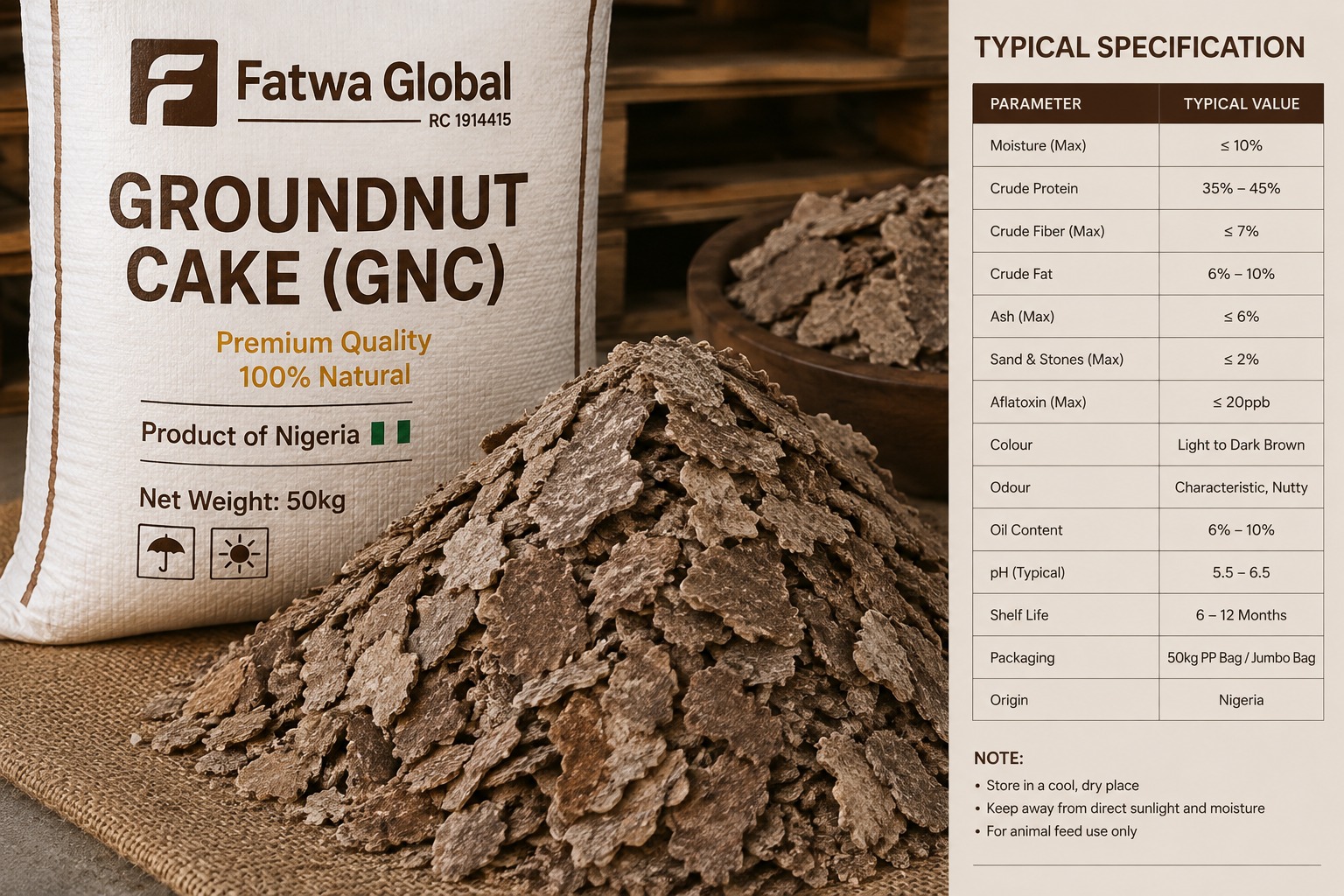 Groundnut Cake (GNC)